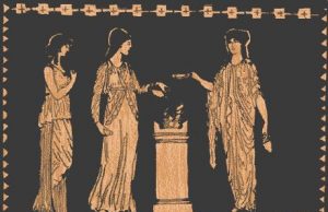 Theano , Arignote e Myia (séc. VI a.C.)